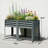 Patio Planter Box,Outdoor Elevated Planter Box,Raised Garden Bed-1167554794