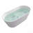 67" Premium Solid Surface Deep Soaking Bathtub