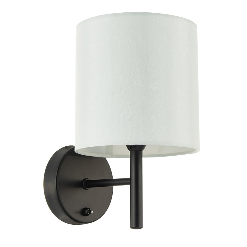 Armed Sconce, Matte Black