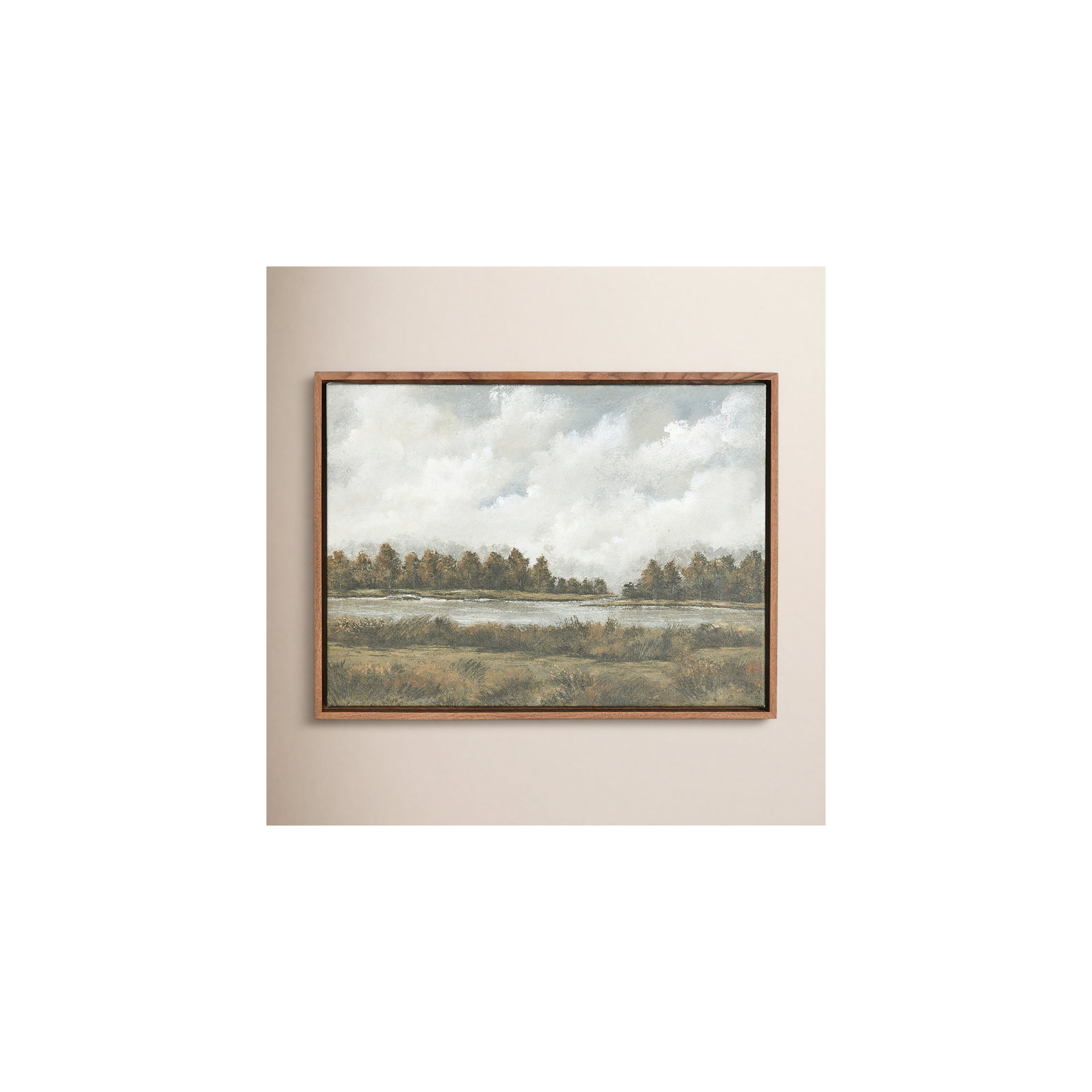 Forest Across the Water by Lori Marie, 18'' H x 24'' W