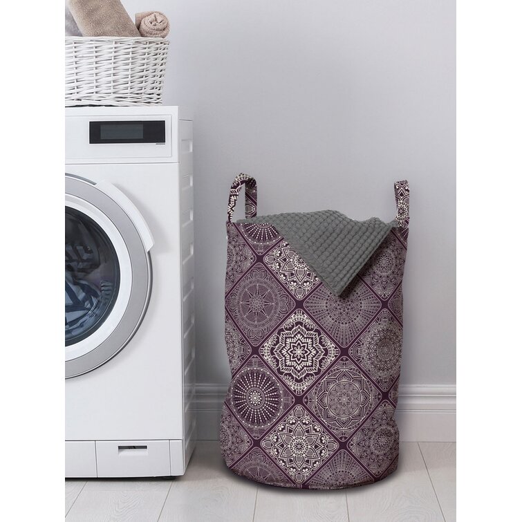 Sterilite Bright Lilac Square Laundry Basket