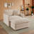 Chenille Sofa Set with Versatile Modular Ottoman-231276231