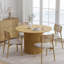 Table de salle à manger en bois massif-680515569-680515571