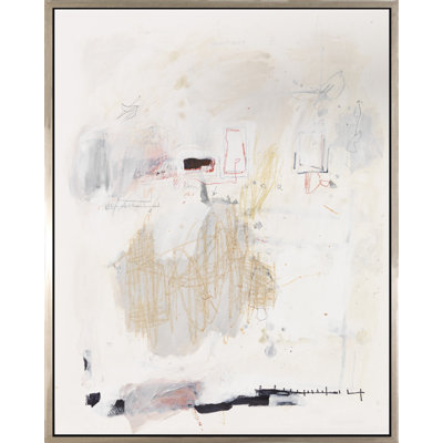 " White Series I " Painting Print
