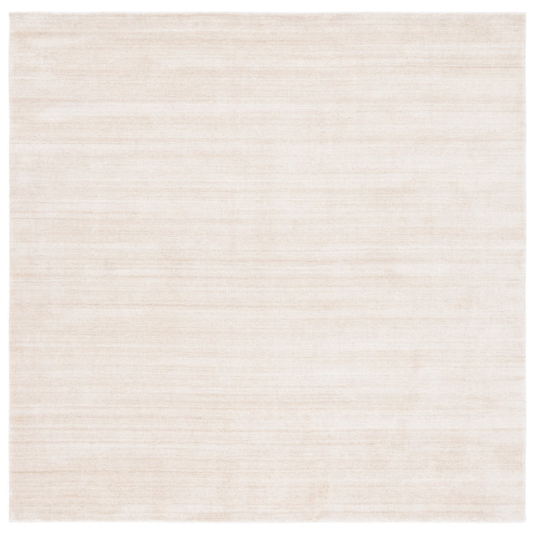 Lavonia Hand-Woven Flatweave Wool Beige Area Rug
