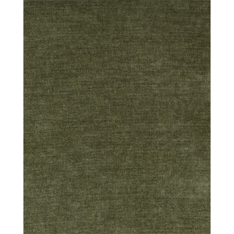 Set of 2 Bar Chairs LAKEVILLE Chenille Green, Green / Green