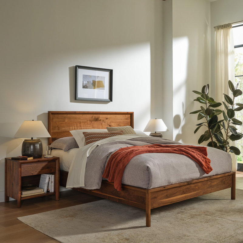 Saranac Solid Wood Bed, California King