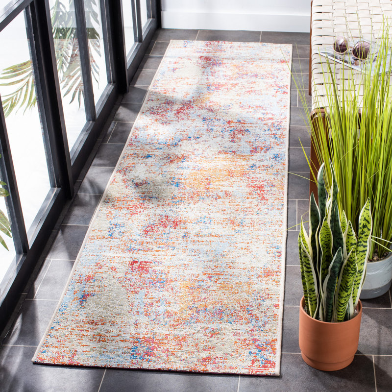 Tapis d'intérieur / extérieur Summer Performance, Tapis de couloir 2 pi x 8 pi