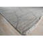 Tapis contemporain contemporain en laine noué à la main argent-91840336