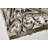 Antique Bronze 14-inch Flushmount Ceiling Lamp With Crystals