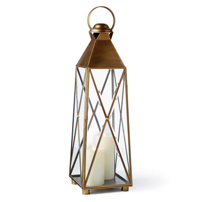 Lanterne en métal et verre Imperial