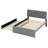 Upholstered Panel Bed
