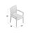 Accomac Stacking Patio Dining Armchair-17684894
