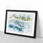 Over the Maldives - Framed Print-56914851-56914857