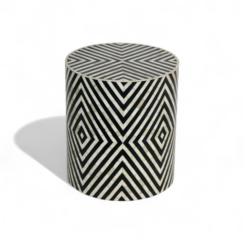 Kenya Bone Inlay Drum