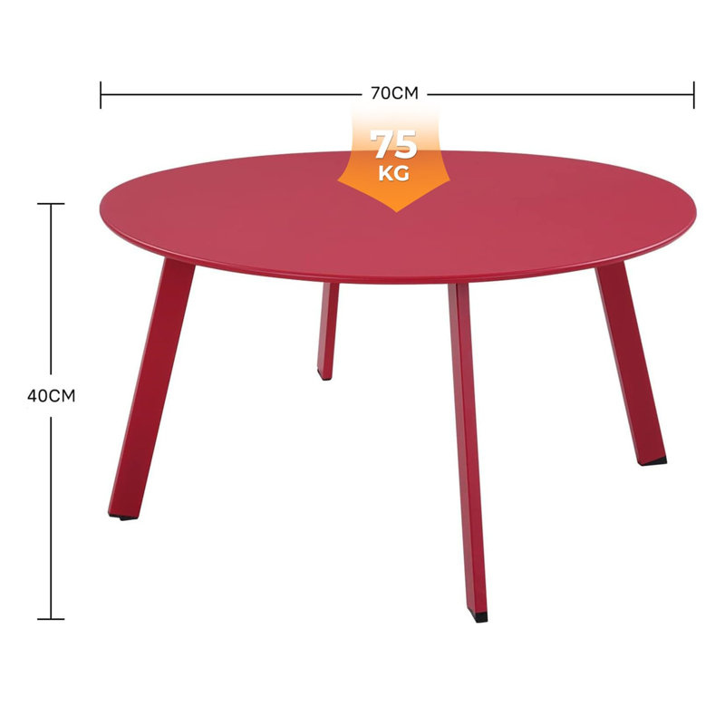 Ammirato Coffee Table, Red