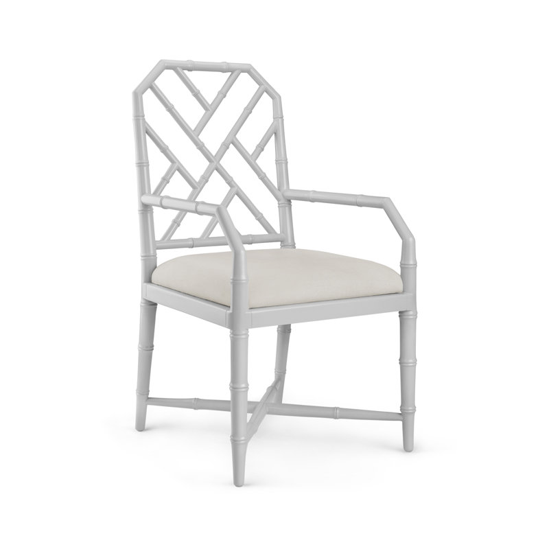 Jardin Upholstered Arm Chair, Gray