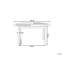 Rosso Round Acacia Outdoor Dining Table With Umbrella Hole , 150cm cm W 150cm cm D