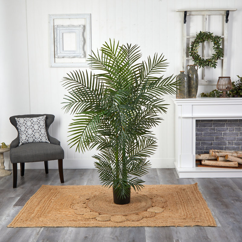 Areca Palm Tree in Pot, 30" H x 24" W x 24" D