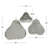 Metal Tray - Set of 3