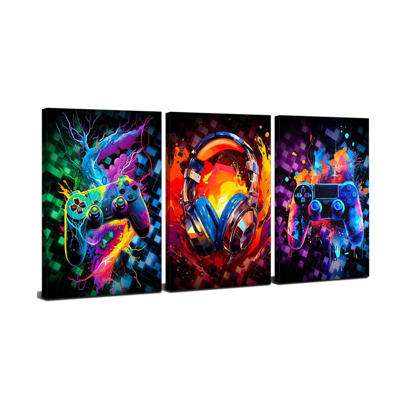 3 Piece Wrapped Canvas Print