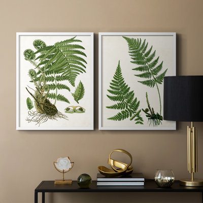 Fern I-Premium Framed Print -Ready to Hang - No Nails Required - No Nails Required