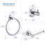 Circular 4 - Piece Bathroom Hardware Set-90977474
