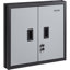 Armoire murale pliable, armoire de garage en métal, petite armoire murale 26 po, capacité de chargement de 240 lb, tablette réglable, porte de dossier magnétique pour garage