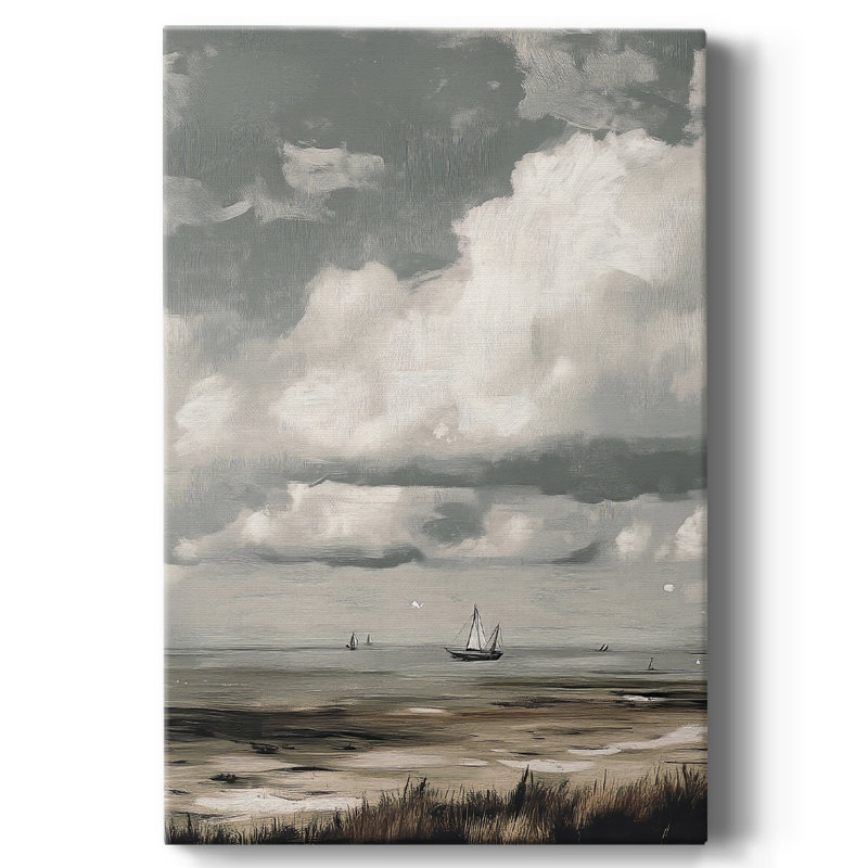 Paysage XLIX, toile tendue avec châssis - prête à être accrochée, H 18 po x l 12 po