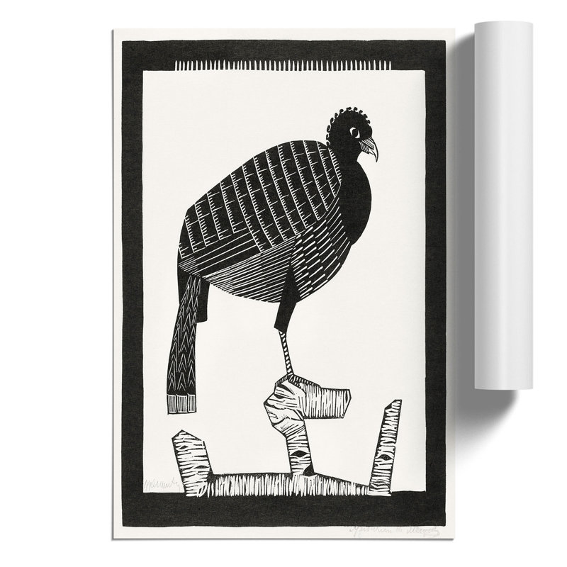 Bird by Samuel de Mesquita - Frameless Print, 42cm H x 30cm W x 0.1cm D