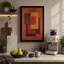 Geometric Earth Tones Abstract - Wrapped Canvas-1561262358-1561262365