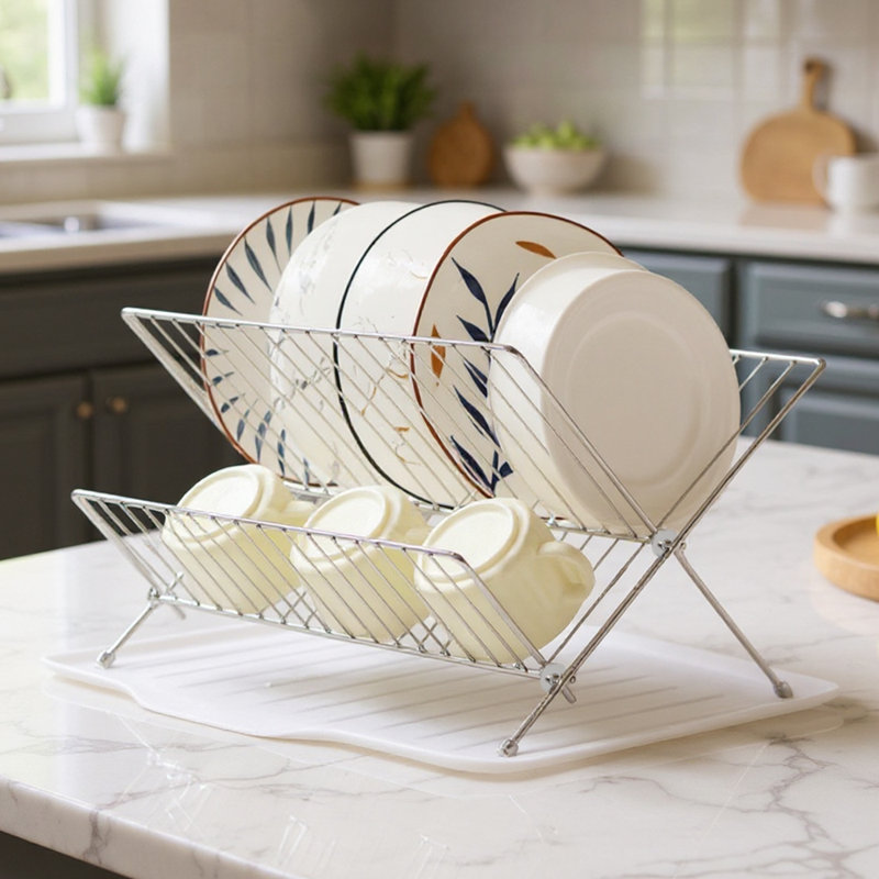 Dish Rack, Grey