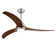 Cesar Ceiling Fan with LED Light, Remote Control & Reversible Motor