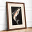 Leaping Salmon Japandi - Framed Print-1939160593-1939160598