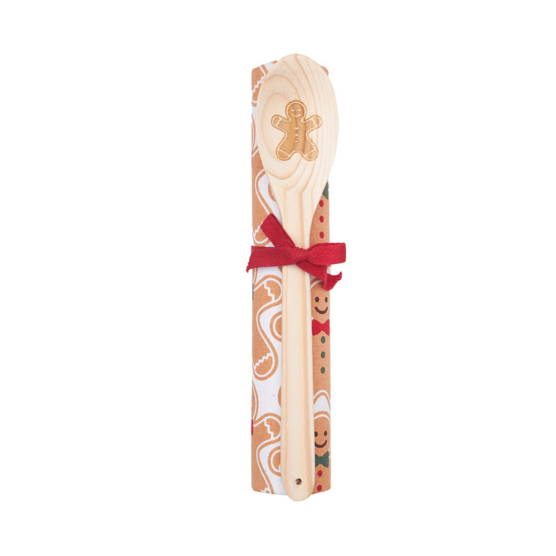 Ensemble de 2 serviettes Gingerbread Buddies