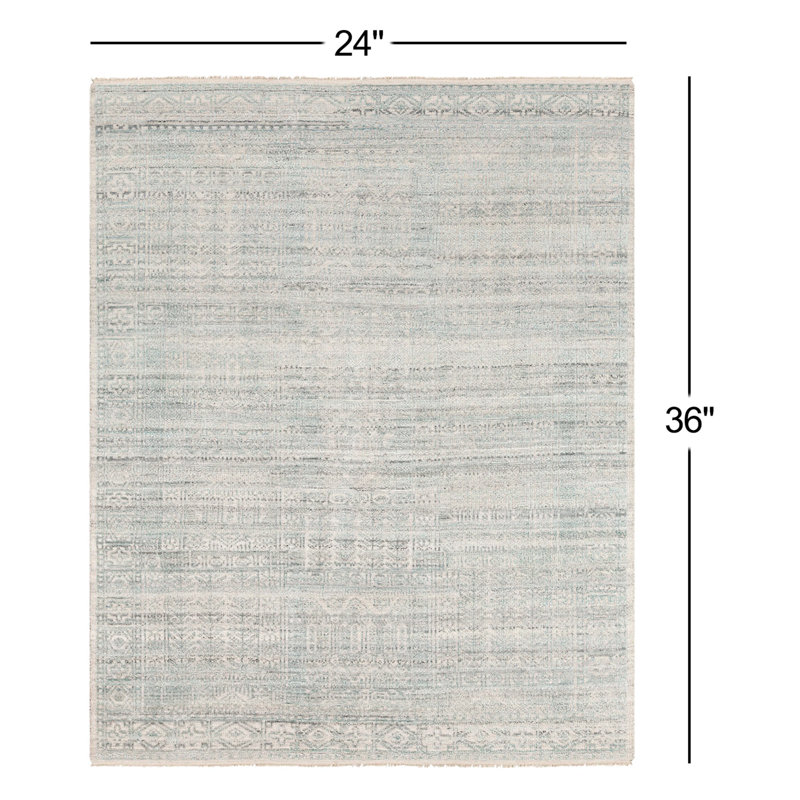 Indrakumar Geometric Indoor Rug, Rectangle 6' x 9'