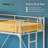 Loft Bed Twin Size With Flat Rungs For Adults, Kids And Young Teens, No Box Spring Required-338900216