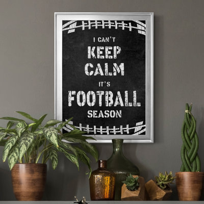 «Don't Keep Calm», art textuel sur toile