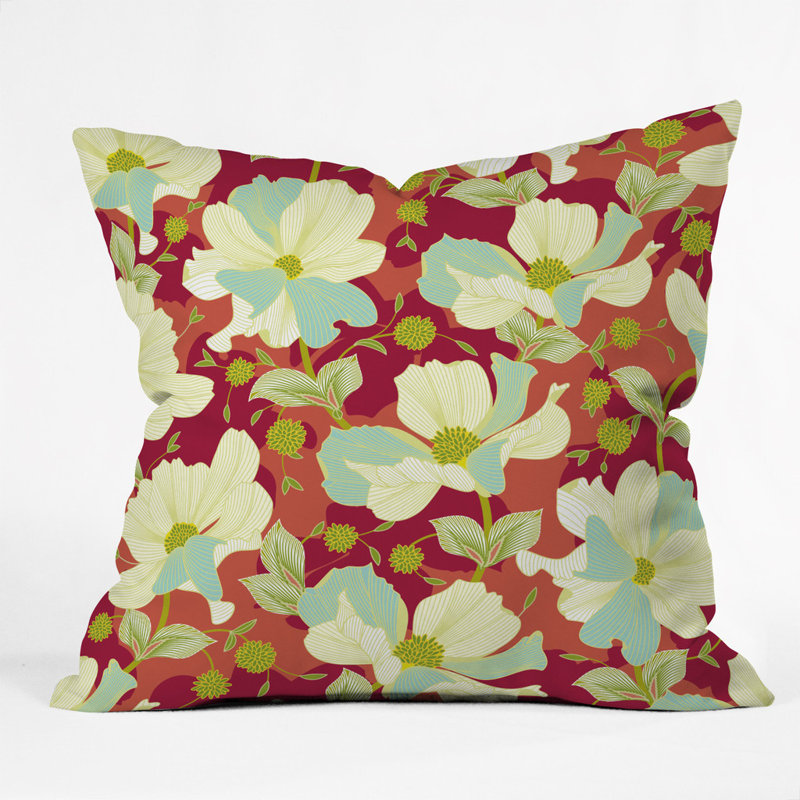 Polyester Throw Pillow, 20" x 20"
