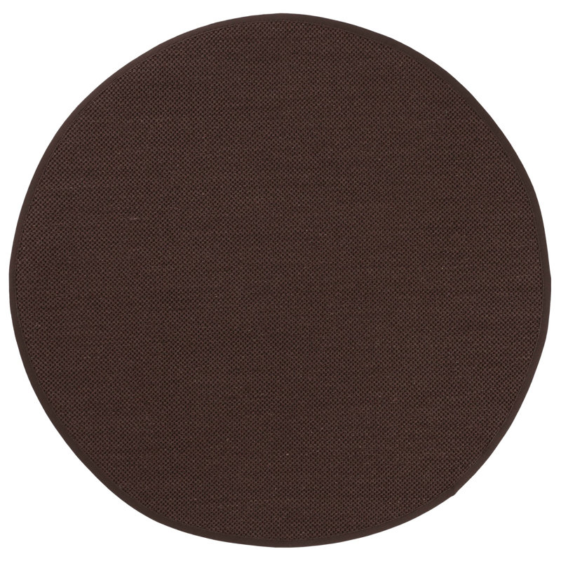 Tapis en fibre de sisal Campbellton, Rond 8 pi