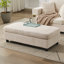 Chaise longue Canapé avec repose-pieds amovible