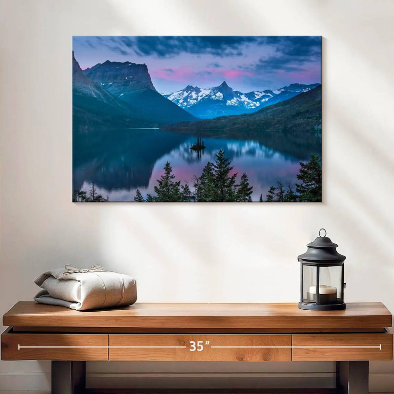Alvord Glacier Park, Lakeside Mountains, H 16 po x l 24 po