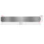 Eckbert 18cm H x 105cm W Silver Metal Lawn Edging