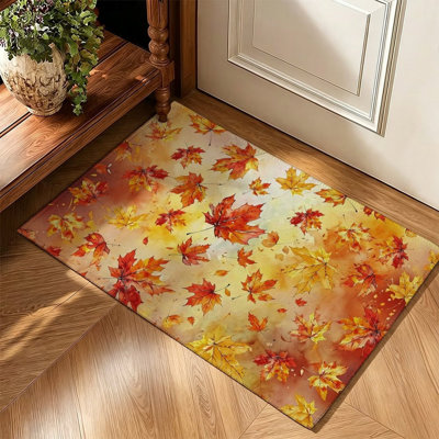Tapis décoratif Autumn Foliage, 47 x 31 po, pour salle à manger