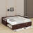 Twin Size Extending Daybed With Trundle, Wooden Daybed With Trundle-387116342