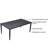 Outdoor Patio Aluminum 40"X70" Rectangle Dining Table With Tapered Feet & Umbrella Hole （Only Include Table)-294980974