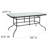 Elgin Patio Dining Set with Glass Table and Flex Stack Chairs-764840593-739368726