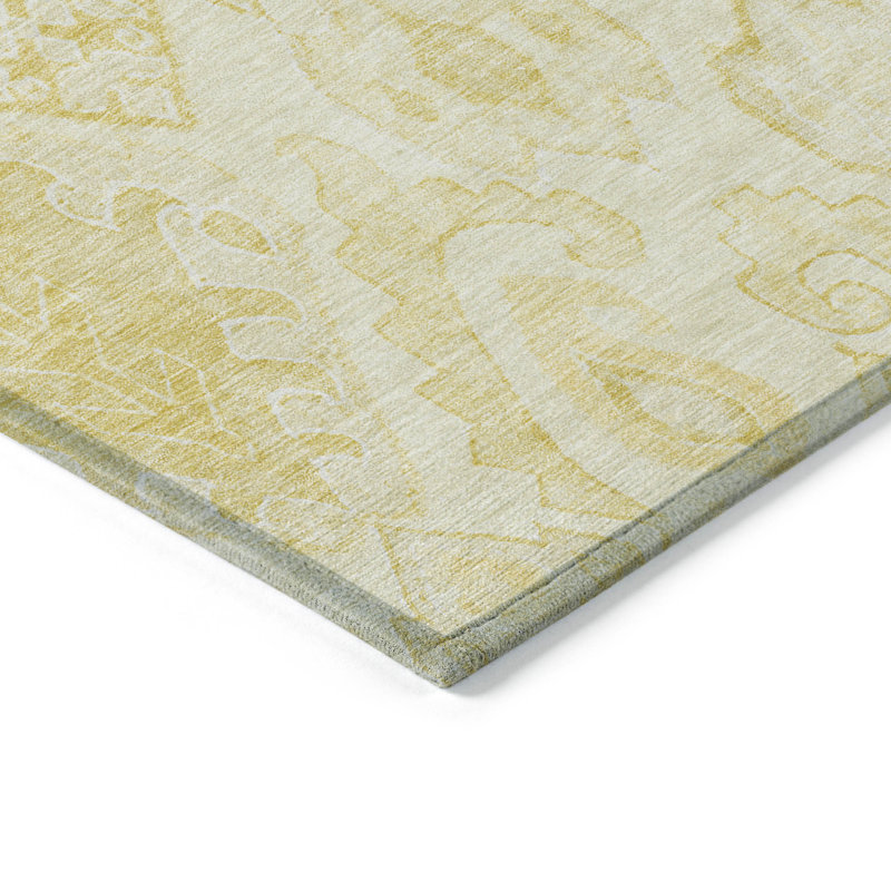 Tapis intérieur / extérieur Ceajay avec envers antidérapant, Runner 2'3" x 7'6"