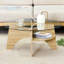 Table basse ronde en verre trempé-678571692