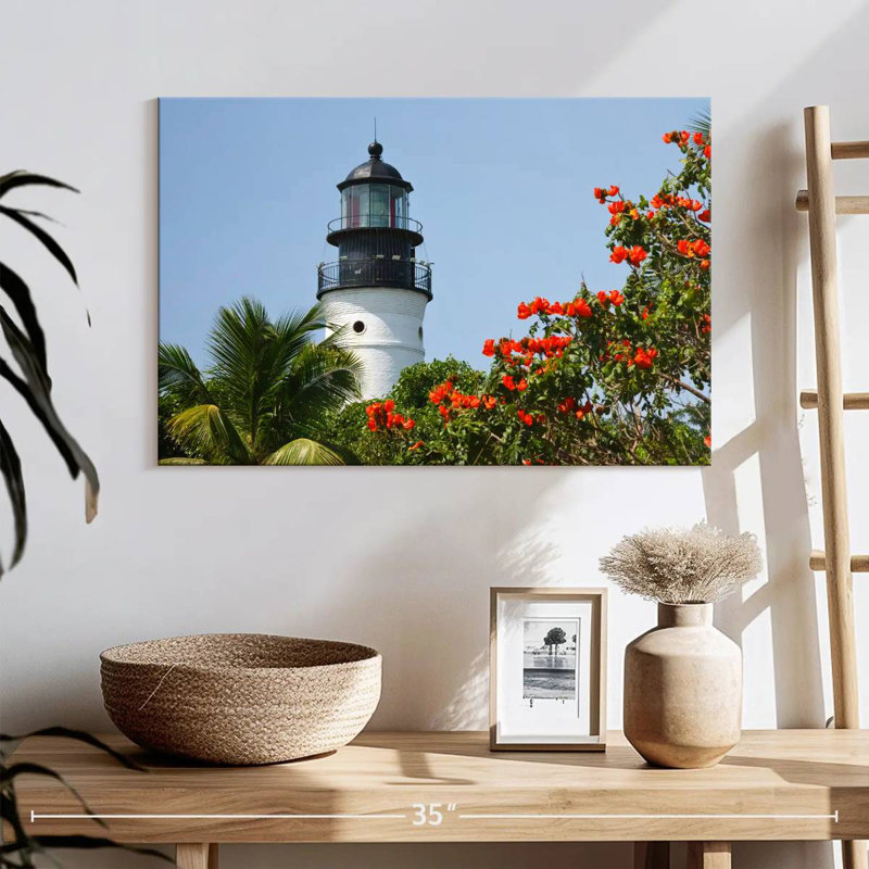 Lilie, phare emblématique de Key West, H 16 po x l 24 po